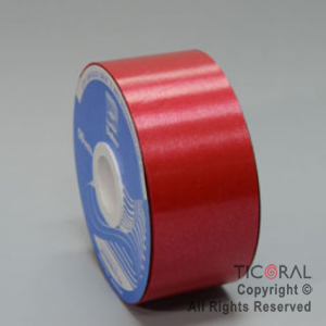 CINTA LISA 40MM X50MTS ROJO x 1 .